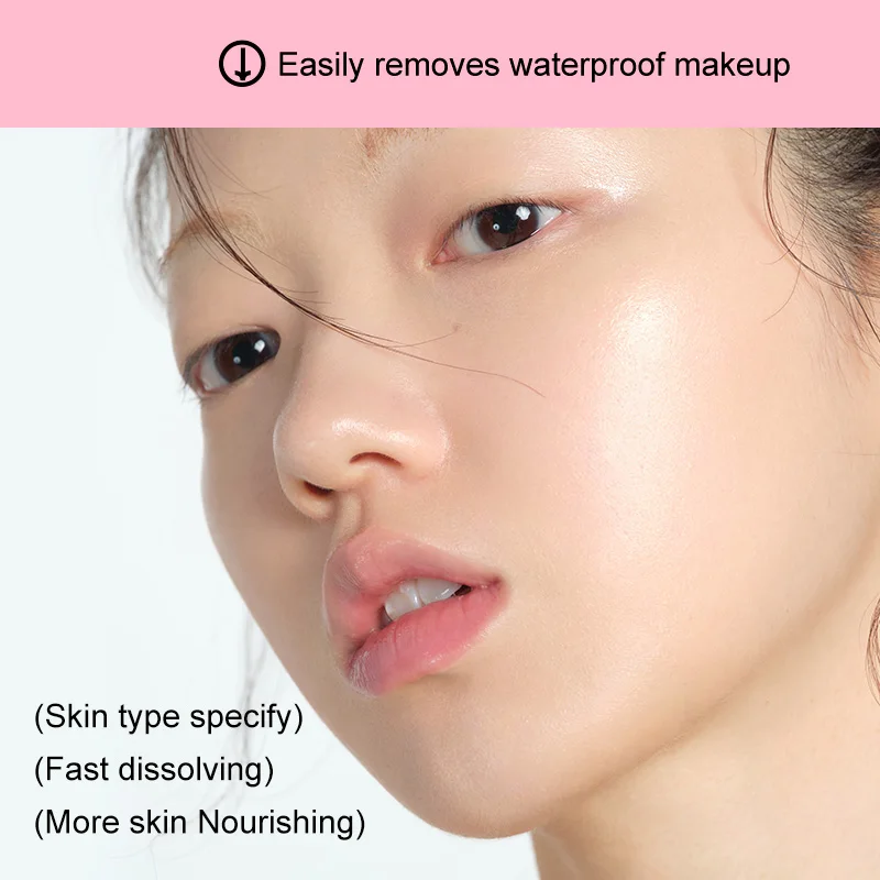 JUDYDOLL Puder-Make-up-Entferner-Balsam, sanfte Reinigung, hautnährend und feuchtigkeitsspendend, entfernt Make-up ohne Trockenheit oder Straffheit