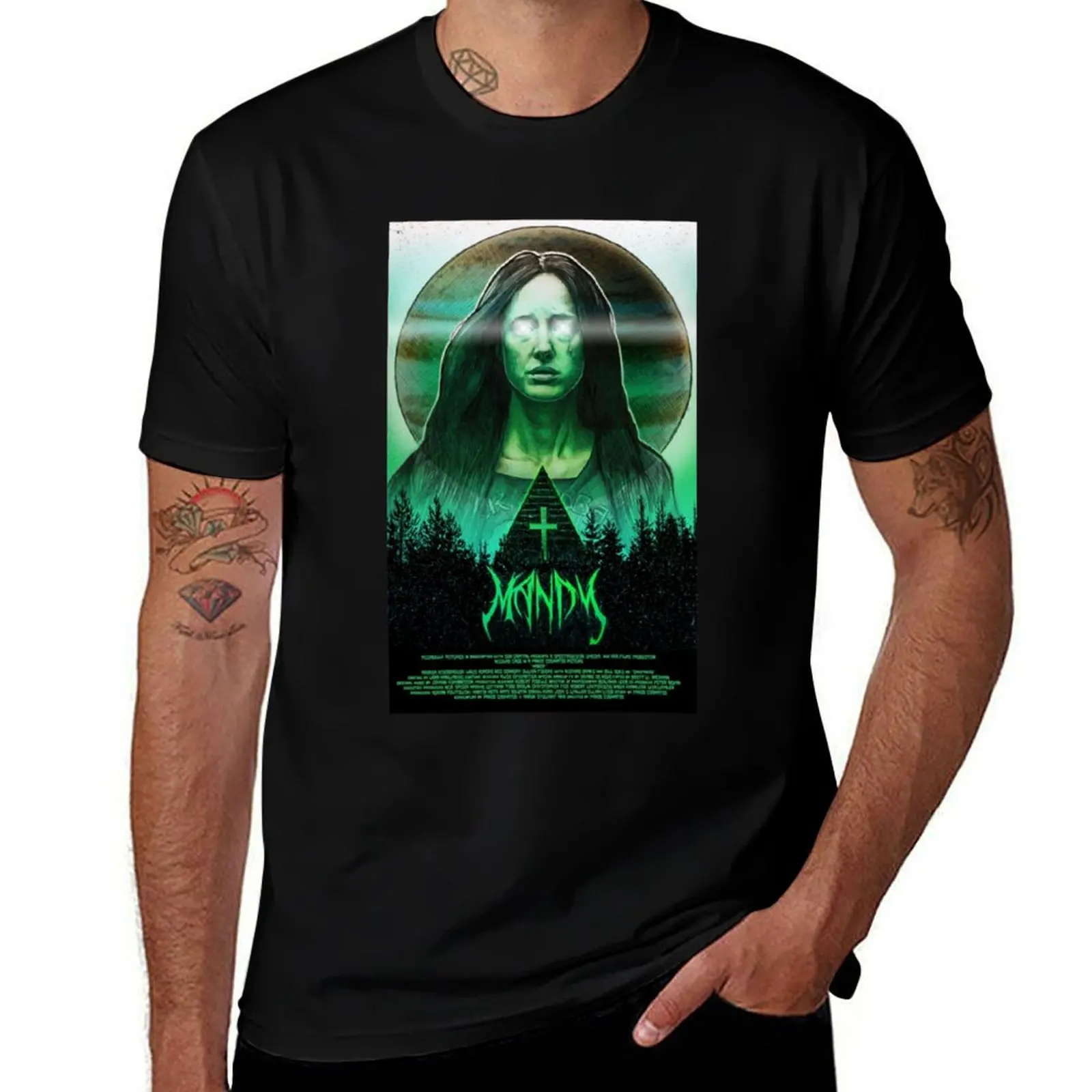 

MANDY HORROR MOVIE POSTER T-Shirt t shirts for man slim fit t shirts designer T-Shirt