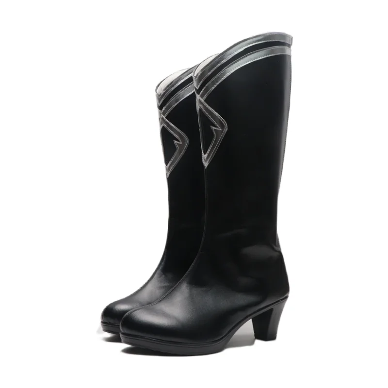 Baiheng Cosplay Stiefel Spiel Honkai:Star Rail Honkai Frauen Halloween Schuhe Foxian Baiheng Cosplay Schuhe