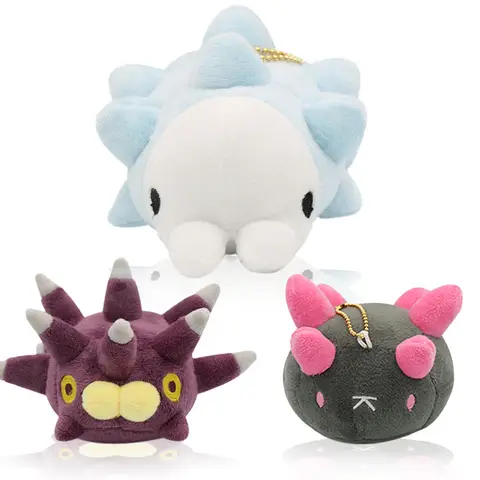 Pokemon karikatür sevimli okyanus Pincurchin Pyukumuku Snom bebek çanta anahtarlığı süs Kawaii dekorasyon kız arkadaşı doğum günü hediyesi
