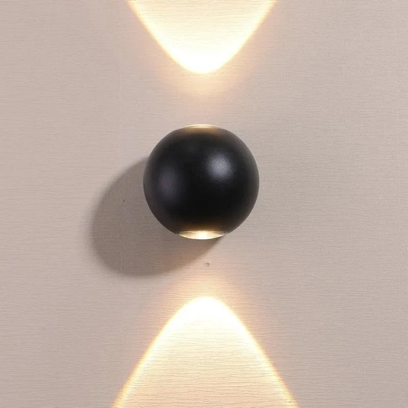 

LED Wall Lights Outdoor Indoor AC85-265V 6W-12W Up & Down Wall lamps Modern Light Decoration For Home Garden Bedroom Living Room