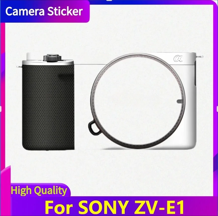 

For SONY ZV-E1 Camera Sticker Protective Skin Decal Vinyl Wrap Film Anti-Scratch Protector Coat ZVE1