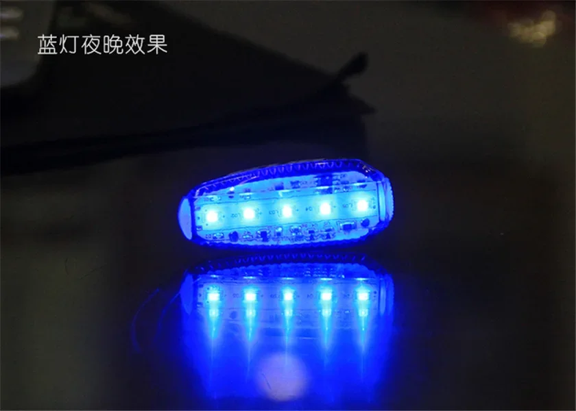 Cycling Helmet light Run LED Arm Leg Band Night Warning Safety Light USB recharger 5  3 Mode  Bicycle