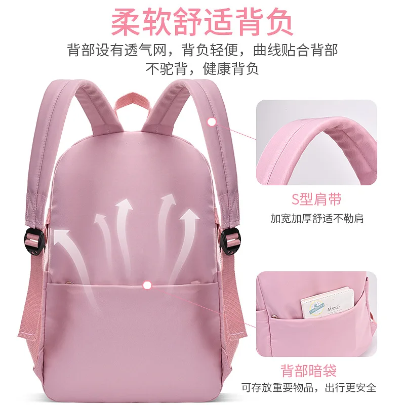 Children Backpack Book Bag Kids School Backpack Fashion School Bags for Girls Waterproof Big Schoolbag Mochila Escolar Coreana