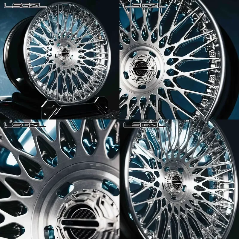 

i Brushing clear forged 19 20 21 22 24 26 Inch 5*114.3 5*120 Forged Wheels 458 990 for RS3 RS4 F30 F52 G Classic G63