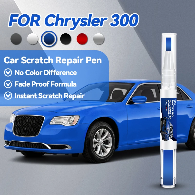 

Новинка 2026: Ручка для ремонта автомобильной краски (2005-2023 Chrysler 300), аксессуар для устранения царапин, цвет серебристый PSC, белый PW7 B