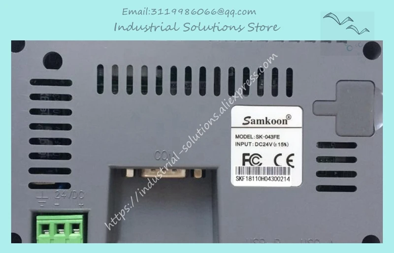 4.3 Inch HMI SK-043FE Replace SK-043AE 480*272 Ethernet 1 COM Boxed New SK043FE