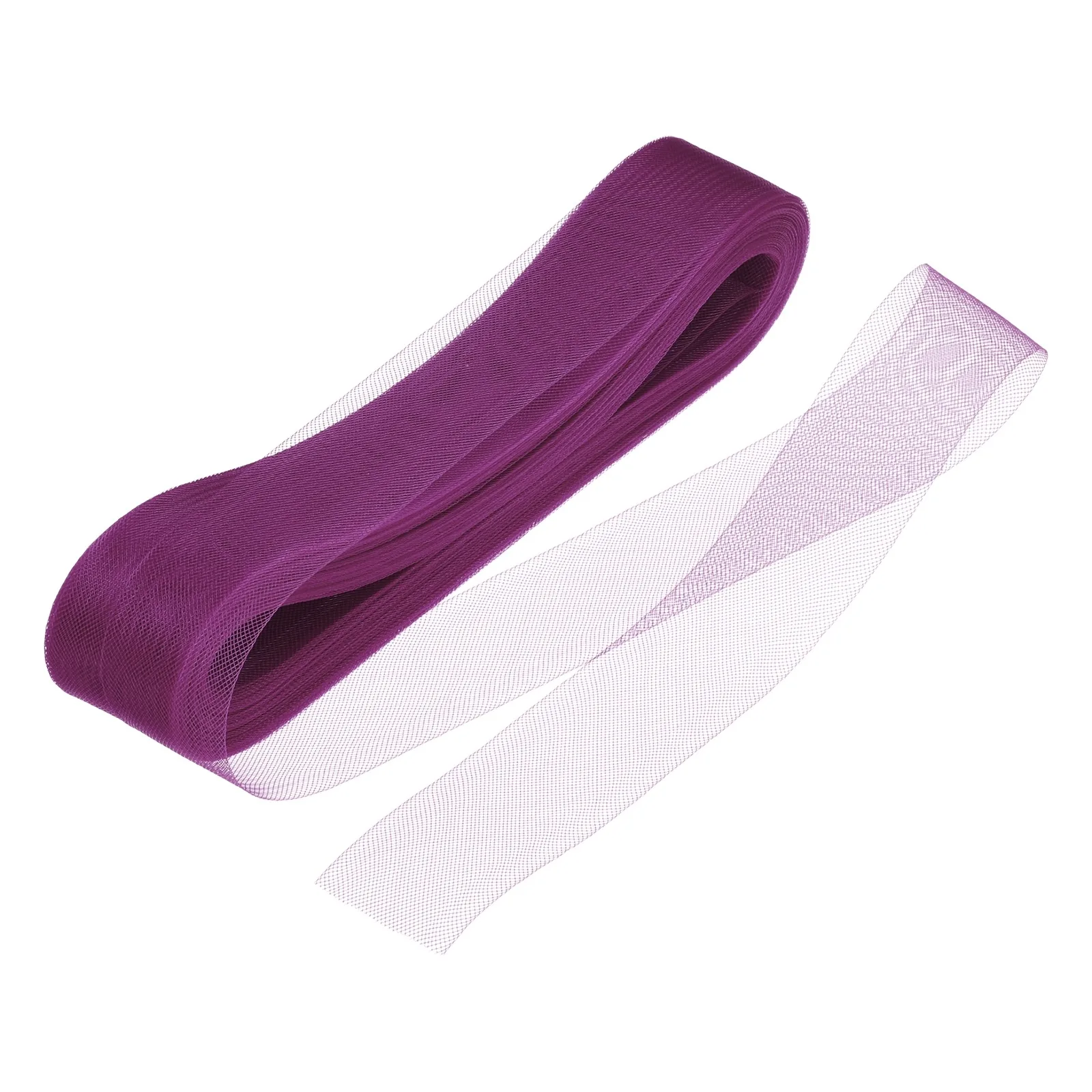 Polyester Horsehair Braid Crinoline Mesh Sew-in Boning Trim Multiple Color Soft Netting for Wedding Bridal Gown Dance Skirt DIY view 3