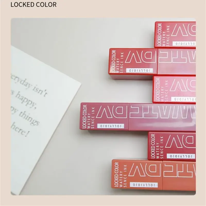 Heallor lipstik Mineral 3d, Perona bibir efek tahan keringat tahan air dan tahan keringat 1 ~ 4 buah