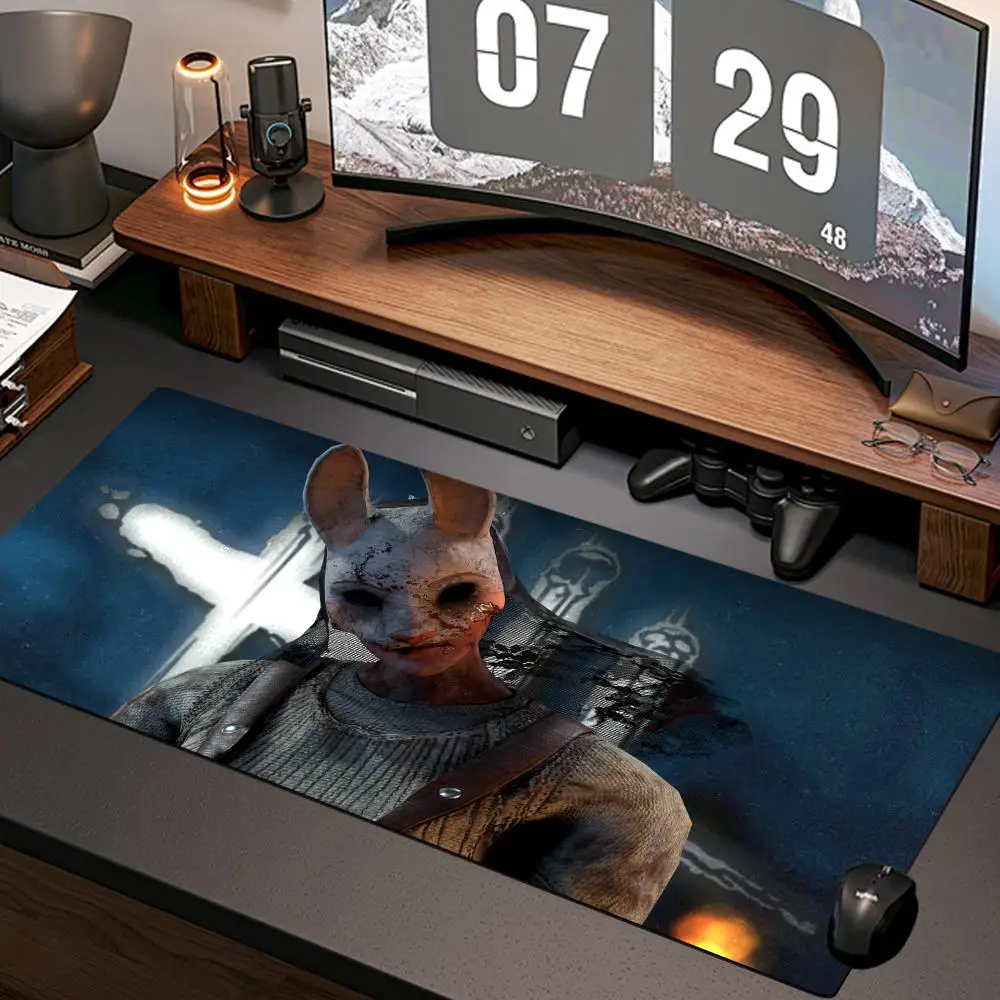 D_dead by D_daylight Gaming Mouse Pad for Computer Gamer Anti-slip Rubber Laptop Mice Pad XXL Mousepad Desk Mat Extended Pad