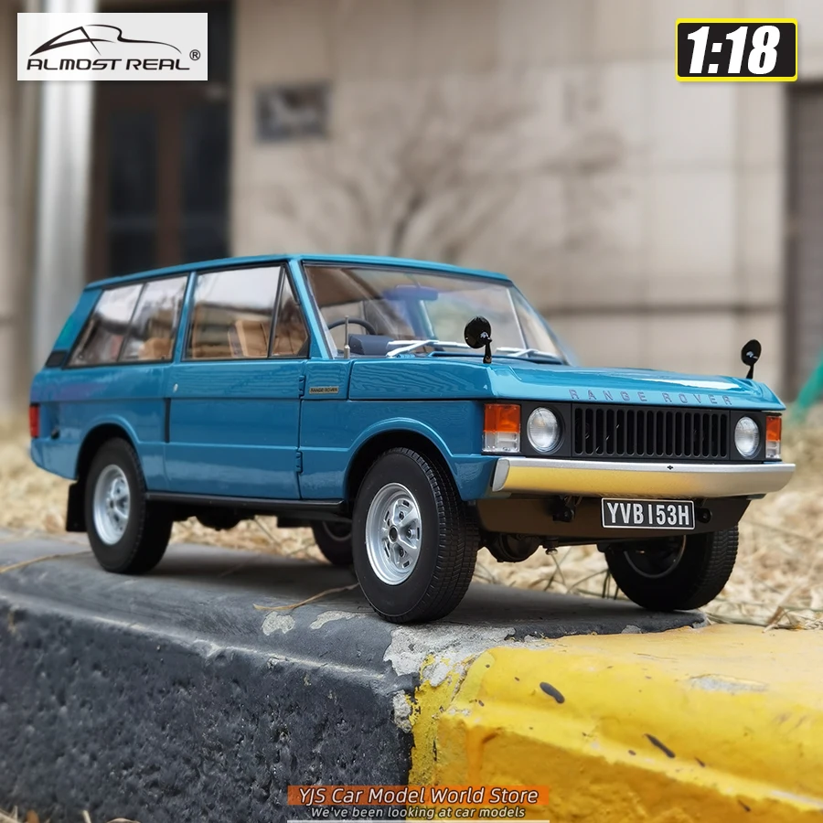 Almost Real AR 1/18 Range Rover  1970   Tuscan Blue   metal diecast model cars  Collecting Classic Models