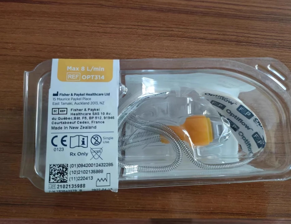 Fisher&Paykel nasal cannula for infants and young children opt312 opt314 opt316 opt318