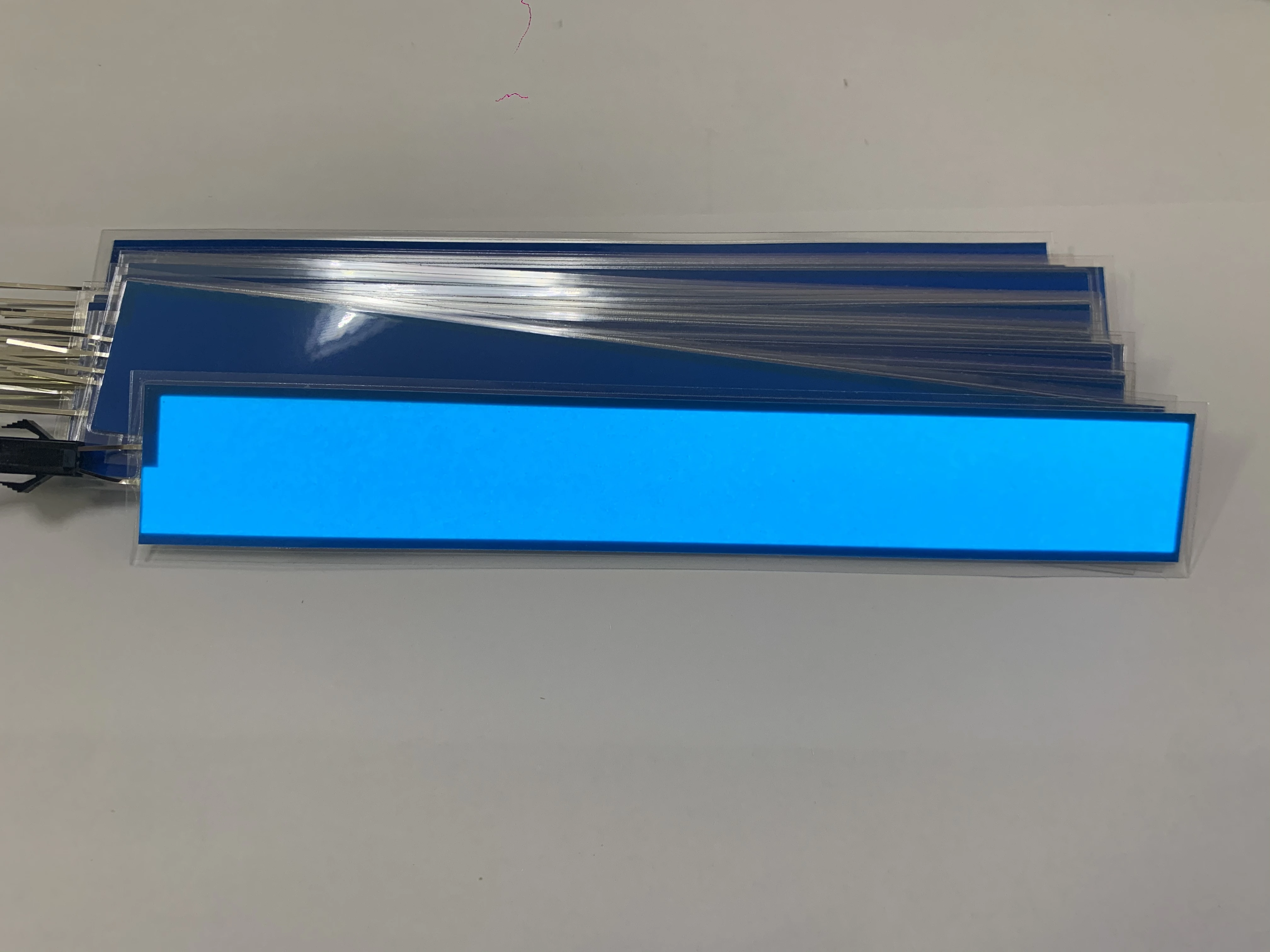 175x30mm  EL Panel Electroluminescent Sheet LCD Backlight Machine Equipment Accessory