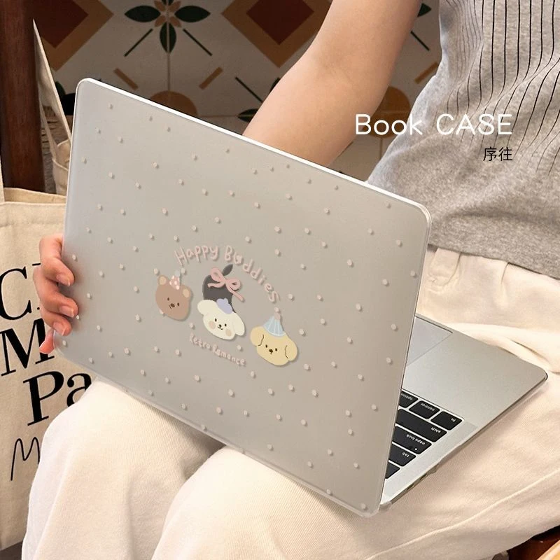 Spotted Small Animal Case for Macbook Air 13 M5 M1 Pro 14 M4 13 M3 15 16 M2 Mac Hard Accessory Cover A1278 A1369 A1466 A3429 Neo