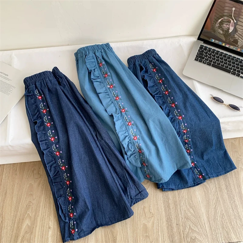 Kadın Denim Midi Etek Vintage  - Denim Skirt Midi Vintage incelemesi ve fiyatı