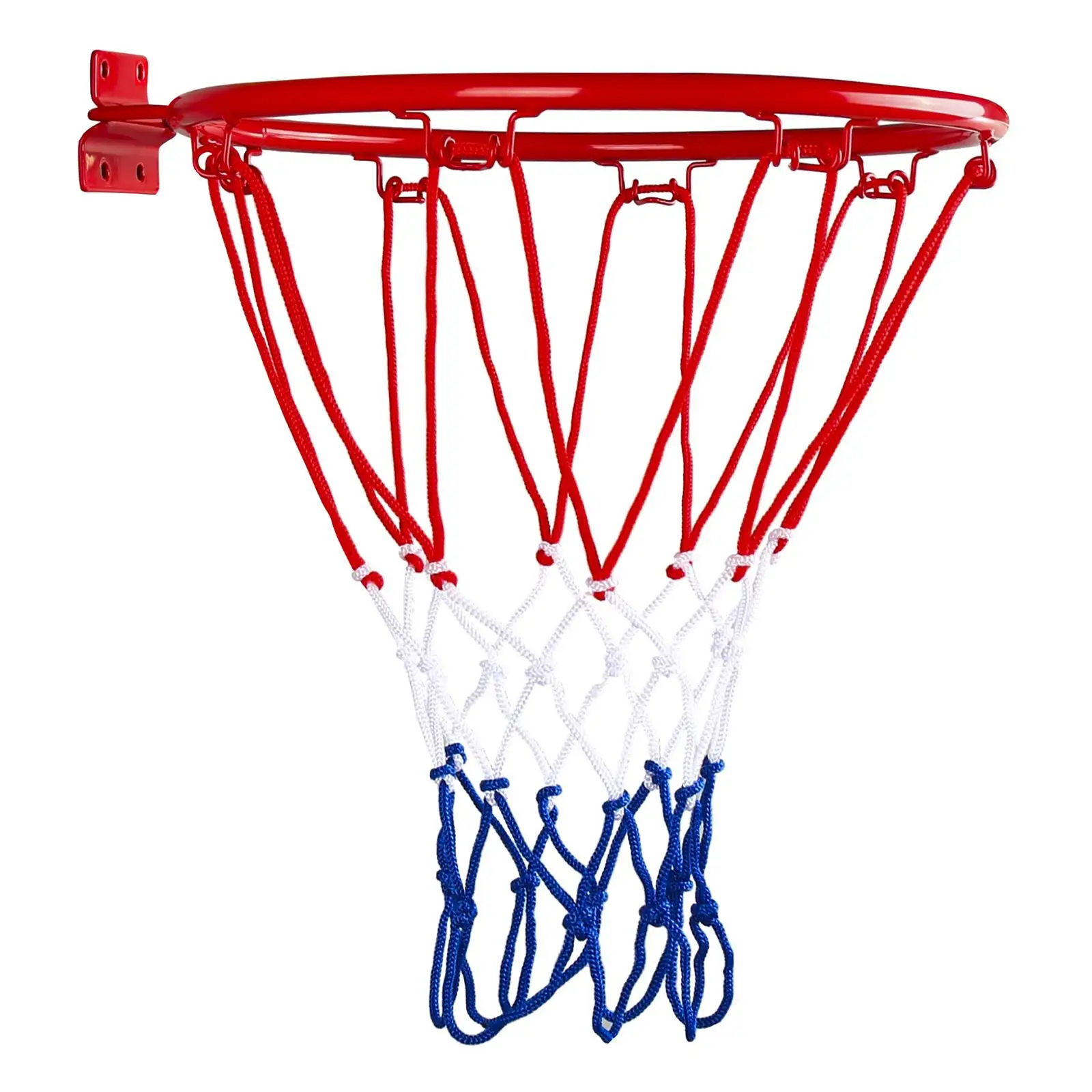 농구 벽에 의하여 거치되는 농구 링 옥외를 위한 농구 링 그물