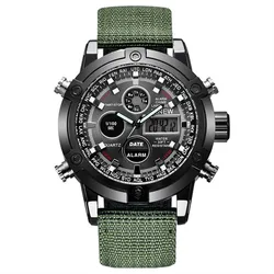 Men Original XINEW Brand Designer Watches Students Fashion Casual Nylon Band Sports Electronic Watch Relogios Masculinos 2025