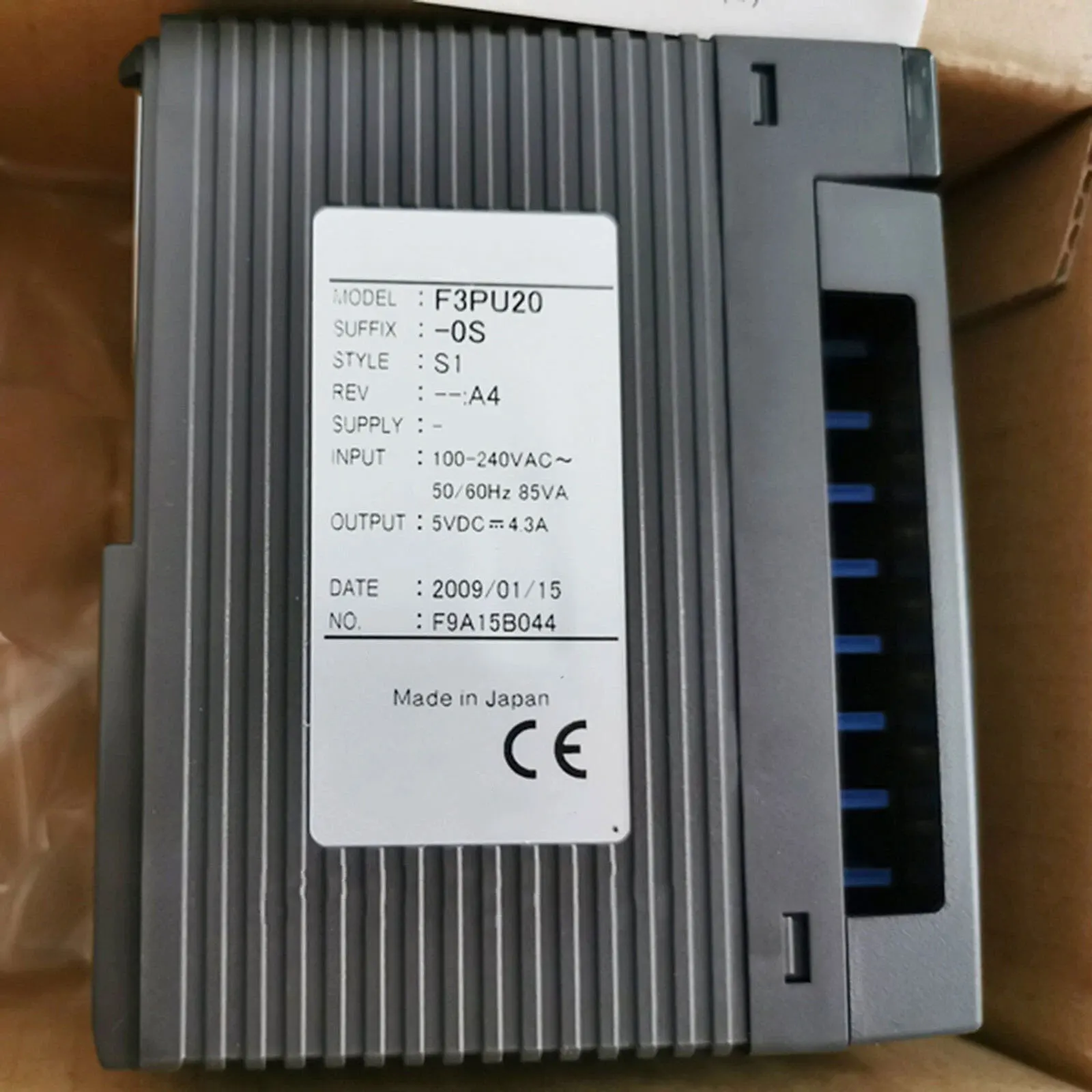 Brand new F3PU20-0N F3PU200N F3PU20-0S F3PU200S Power Supply Module One-year warranty