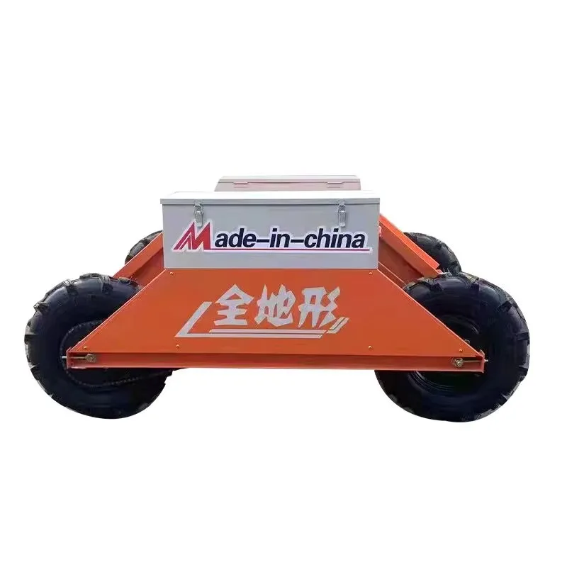 

Best-selling Factory Outlet Four Wheel Drive 500 750kg Agricultural Orchard Remote Control All Terrain Transport Climbing Vehicl