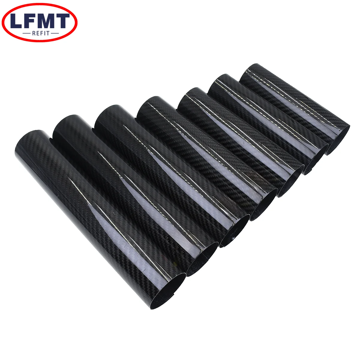 160mm 172mm 202mm 225mm 260mm fibra de carbono protector de horquilla delantera cubierta envolvente Motocross para KTM Honda Yamaha Kawasaki Suzuki CRF CR YZF