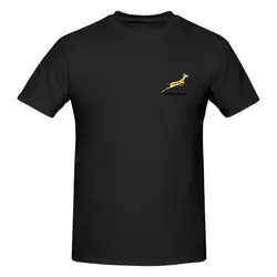 Funny Springbok Rugby Supporter Gear Classic Men's T-shirt Printed Tops are loose and slim fit Women's T-shirts