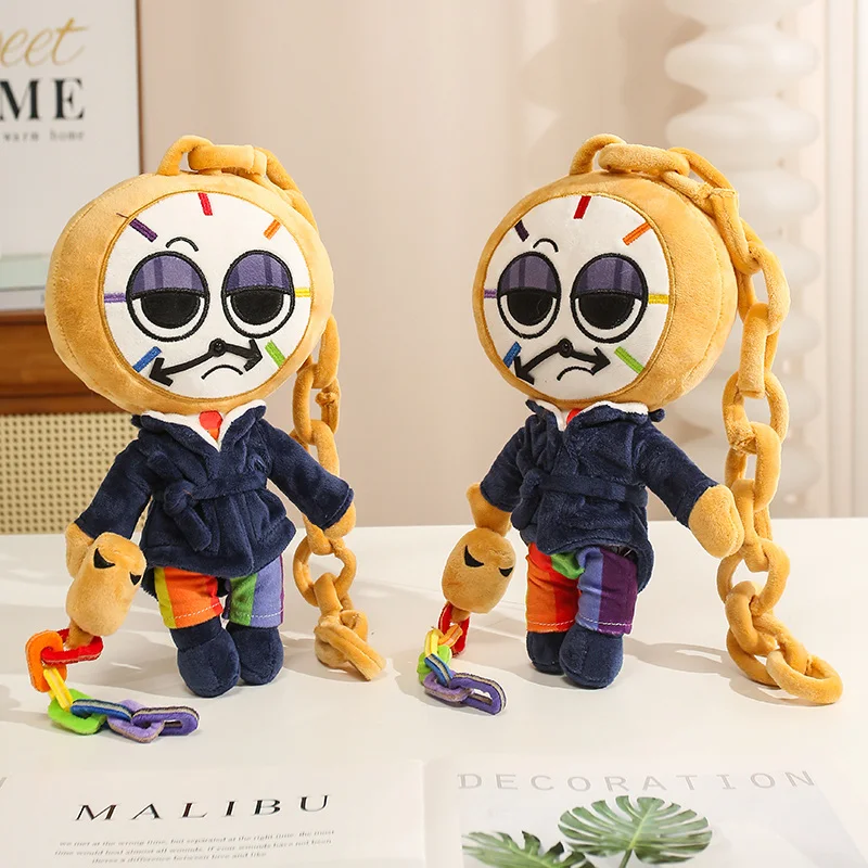 1Pc 35cm New Dandy's World Series Plush Toy Funny Dandy Clockwork Monster ‌Astro‌ Sprout Pebble‌ ‌Shelly‌ Vee Plushie Fans Gift