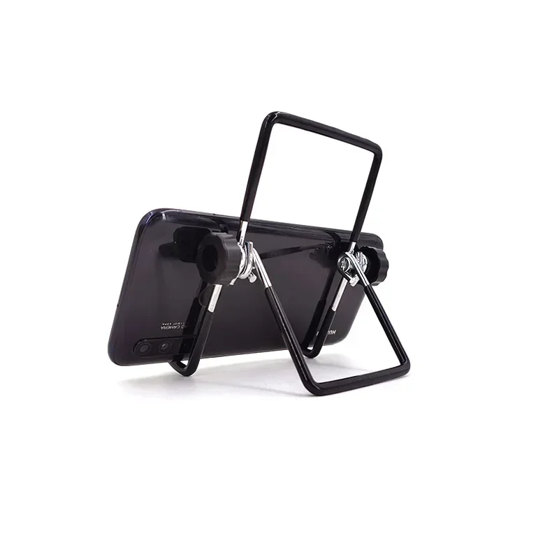 Tragbarer Metall-Tablet-Ständer, faltbarer Schreibtisch, flexibler Telefonständer für IPad, IPhone, Samsung, Huawei, universelle Arbeit, Zuhause, Reisen – Detail 10