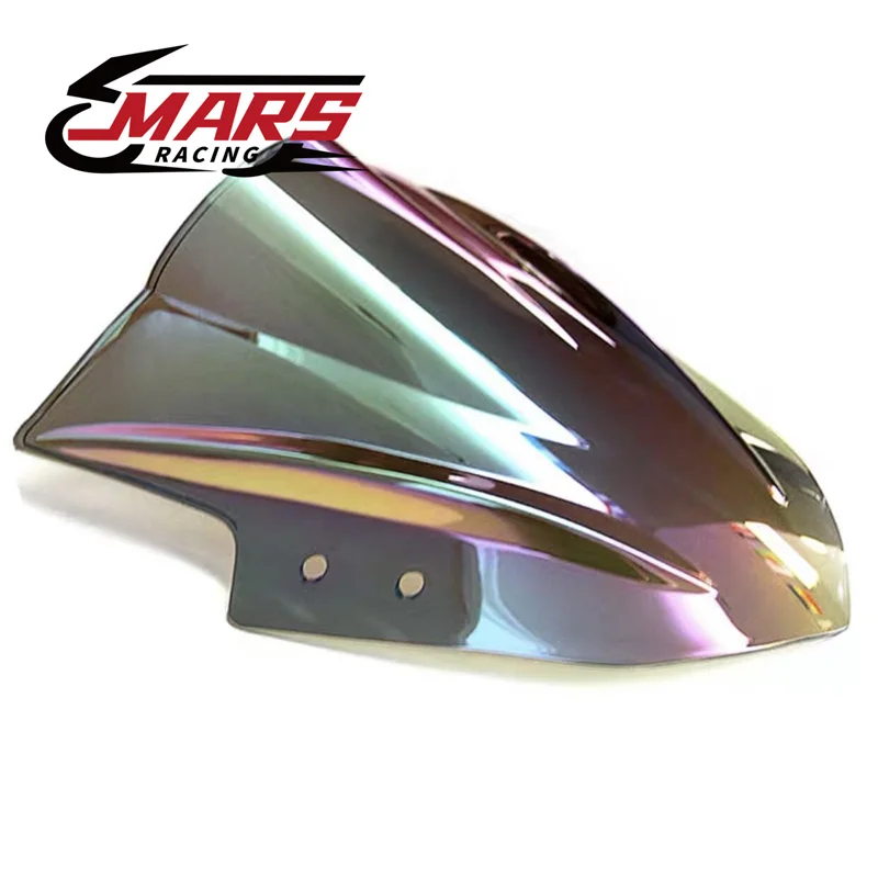 Motorcycle Accessories Windshield WindScreen Double Bubble Motorcycle Wind Screen For KAWASAKI NINJA250 NINJA300 EX 300R 13-17