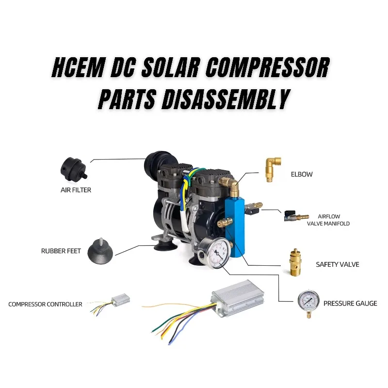 Solar Powered Pond Aerator 35 LPM Portable DC Pump for 0.5 Acres up to 6m Depth Fish Ponds