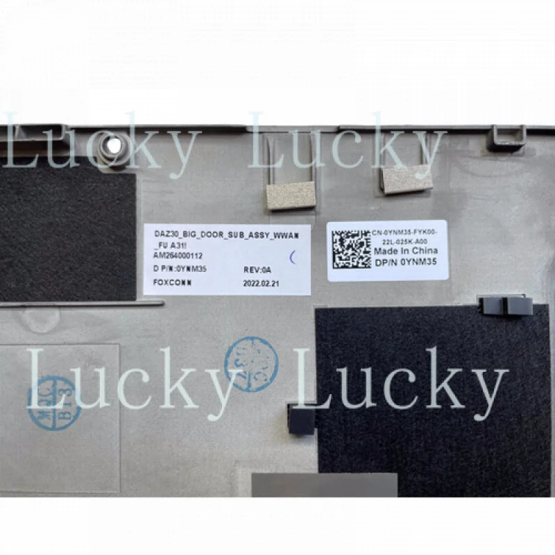 

f New for Dell Latitude 7390 E7390 Base Bottom Cover back cover D Shell 0YNM35