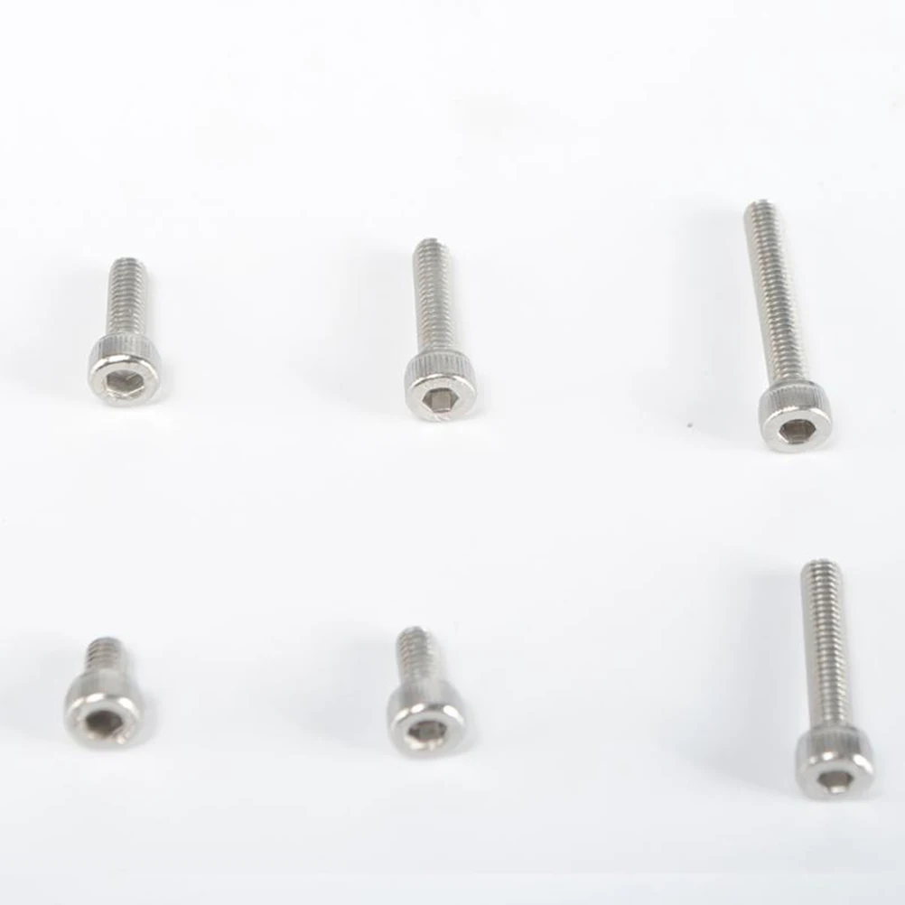 

60pcs Stainless Socket Head Screw Screws Socket Head M8 Metric Cabinet Electricians Kit Hardware