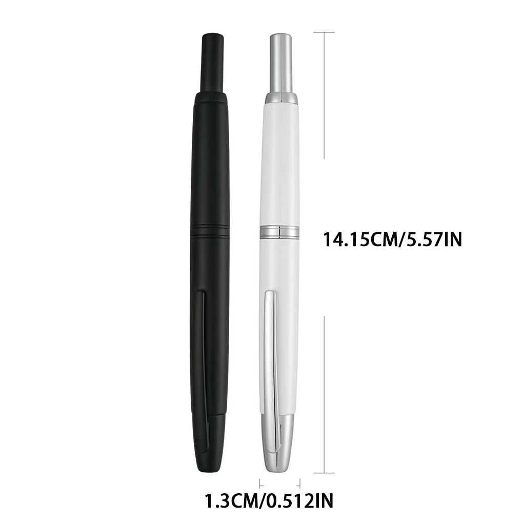 สําหรับ Jinhao10 Series 0.5mmBlack กว้าง Telescopic ปากกาสีขาวมุกหรูหราพรีเมี่ยมของขวัญที่ดีที่สุดสําหรับเพื่อน