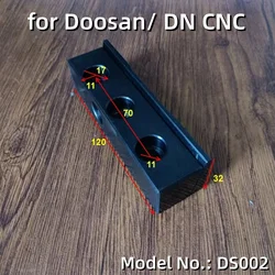 Wedge Block for Doosan/DN CNC Lathe Turret Tool Block Pad Wedge Tool Holder Tool Press Block Turning Tool Slant Block