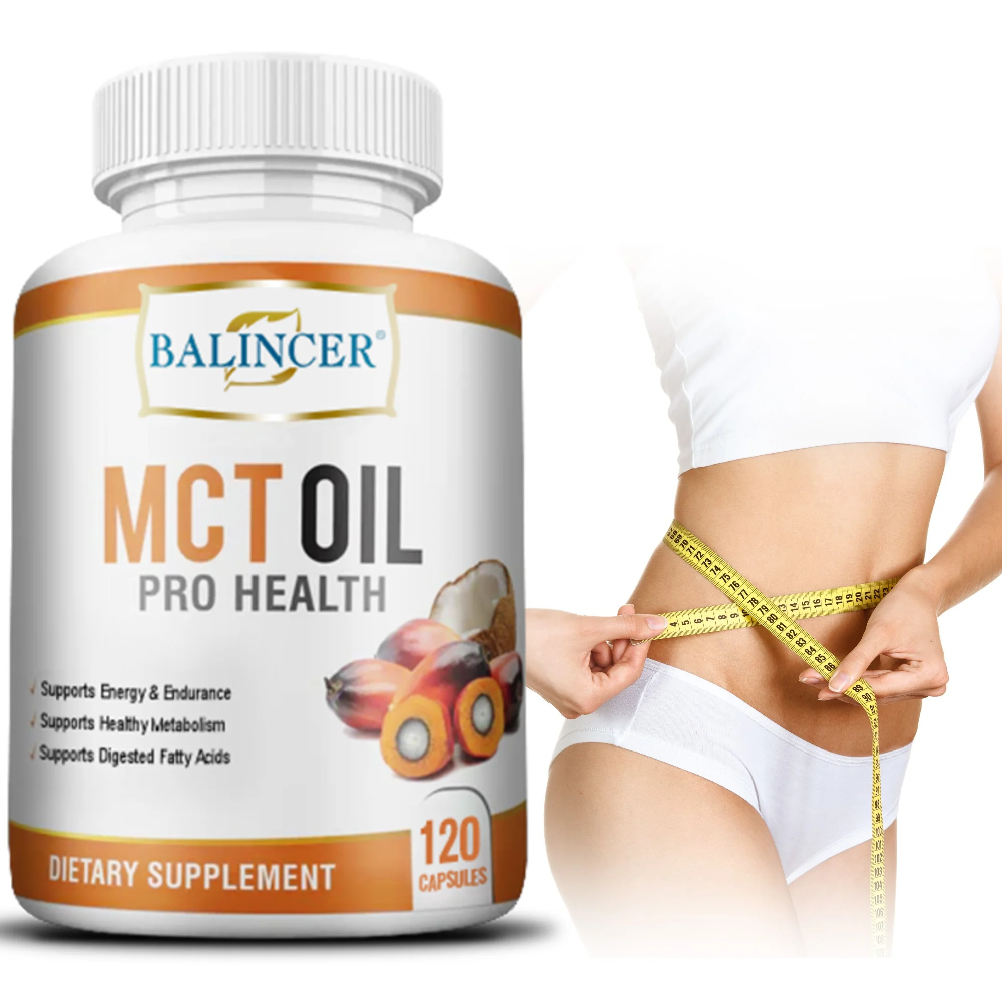 

3000mg MCT Oil Capsules, Promotes Brain Focus, Sustained Energy, Metabolism & Healthy Weight Management, Improves Sleep Quality