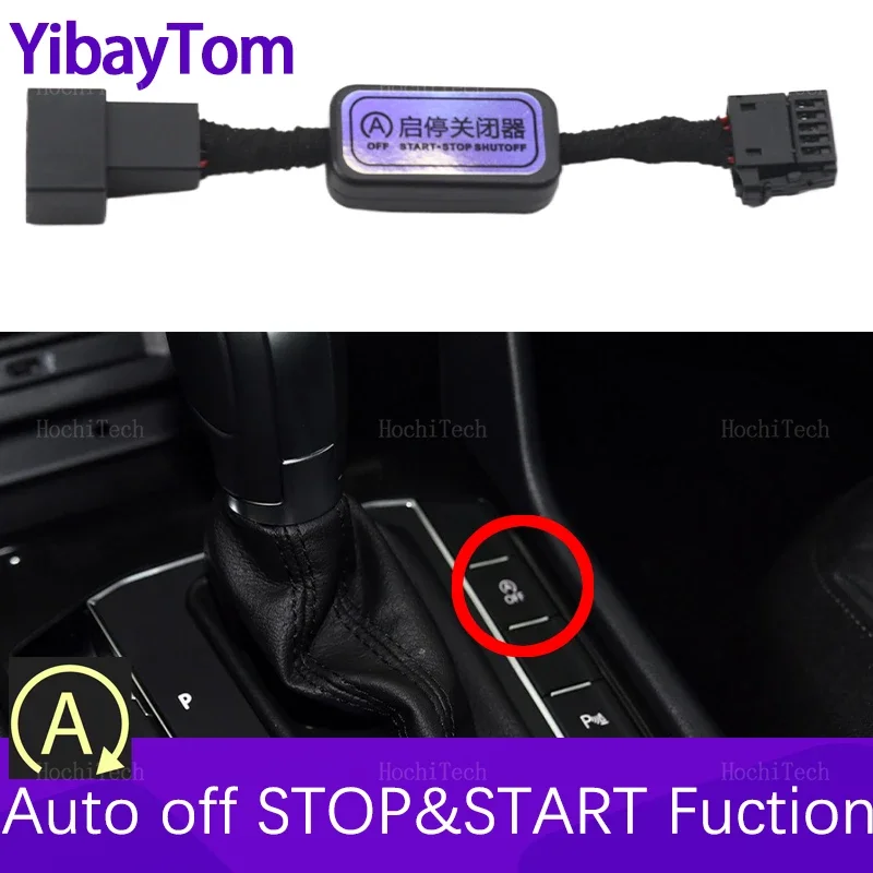 Car Automatic Stop Start Engine System Off Device Control Sensor Plug Cable For Volkswagen VW Tiguan MK2 SEAT Tarraco 2016-2024