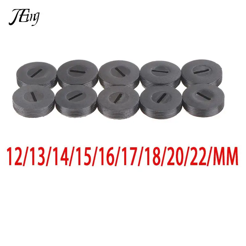 

10pcs Black Plastic Screw Carbon Brush Holder Caps Case 12mm/13mm / 14mm / 15mm / 16mm / 17mm/18mm / 20mm / 22mm Brush Cover