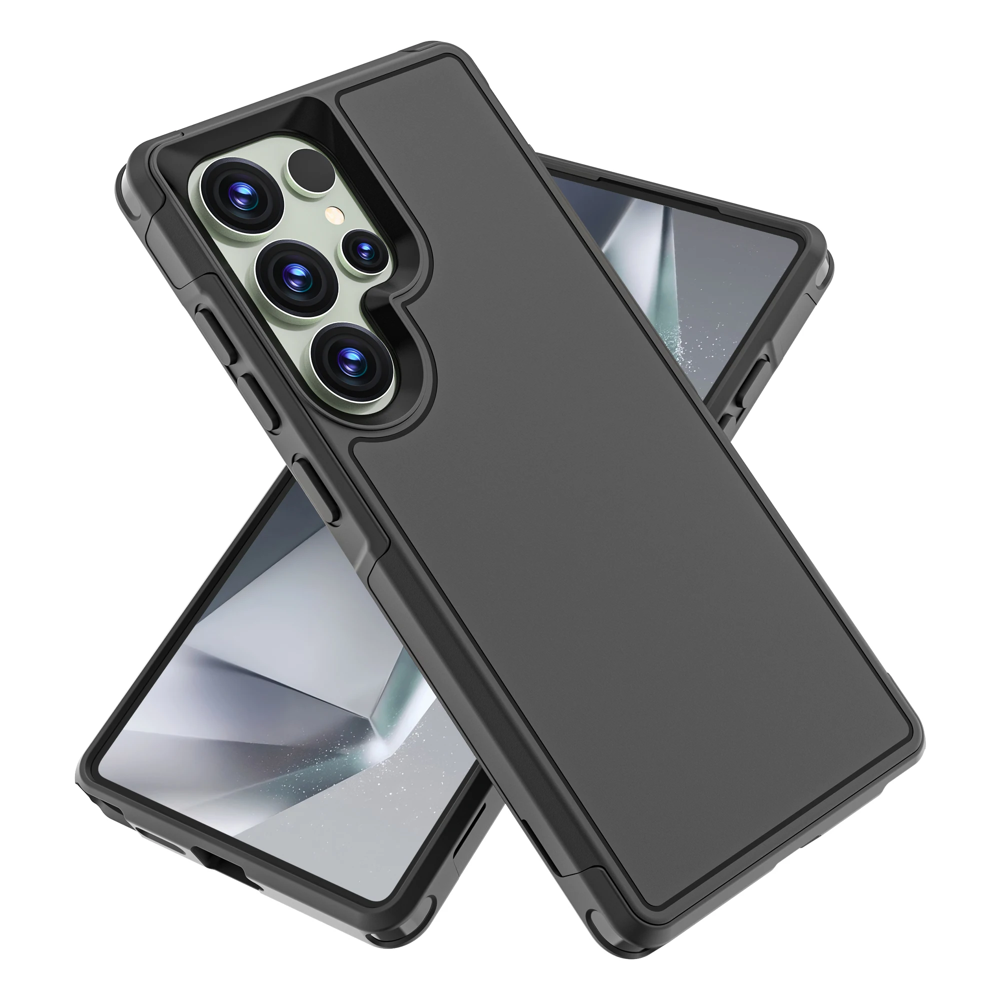 

Shockproof Hybrid Dual Layer Case for Samsung Galaxy S25 FE A17 S24 S23 S22 Ultra S25 Plus A56 A55 A54 A15 A16 A14 A36