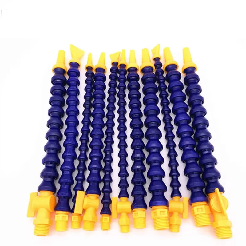 Pneumatic Tube Cooling Joint Pipe 1/4" 3/8" 1/2" BPS Flexible Water Oil Coolant Pipe Hose for lathe