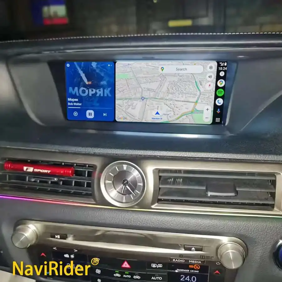 For Lexus gs 350 F sport GS 200t Gs350 2016 2015 2017 Android QLED Screen Radio Video Player Multimedia GPS Autoradio Carplay
