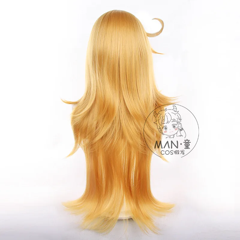 Genshin Impact Escoffier Cosplay Wig Fontaine Chef Simulated Long Scalp Side Braid Halloween Gift