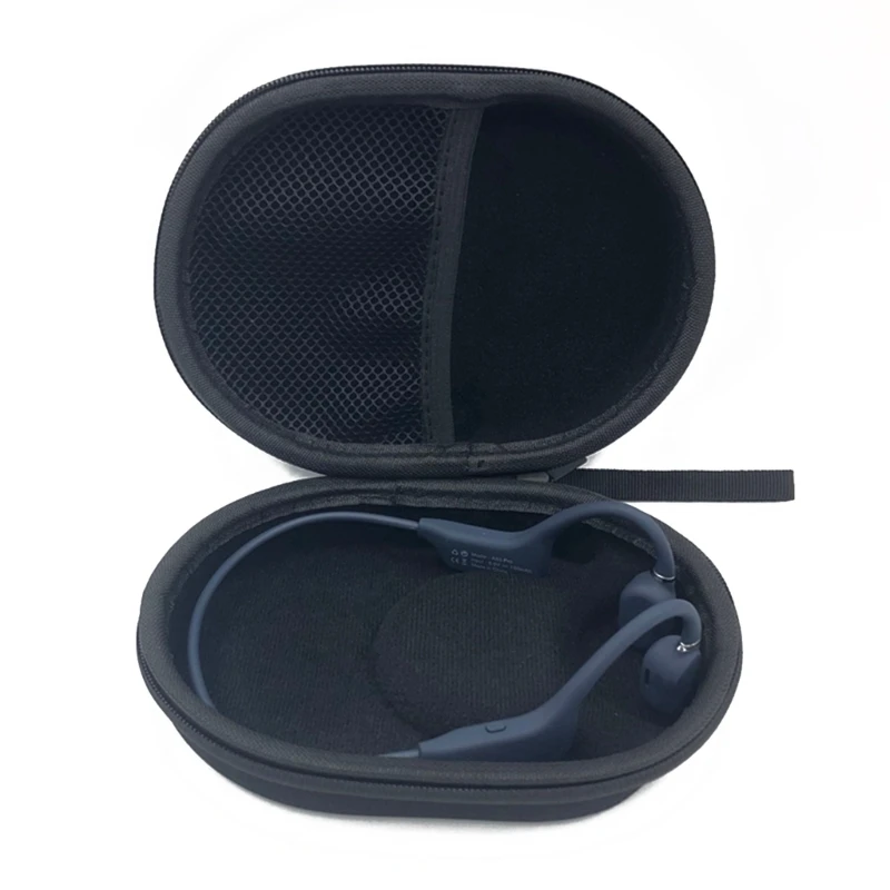 이어폰 케이스, AfterShokz Aeropex AS800용 핸드 스트랩이 있는 공기 골전도 헤드폰 운반 케이스 보관 가방 썸네일 7