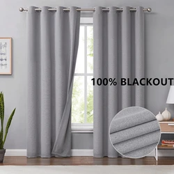 310cm Height 100% Blackout Curtains Custom Made Solid Color Curtains Bedroom Living Room Curtains For Windows Curtain