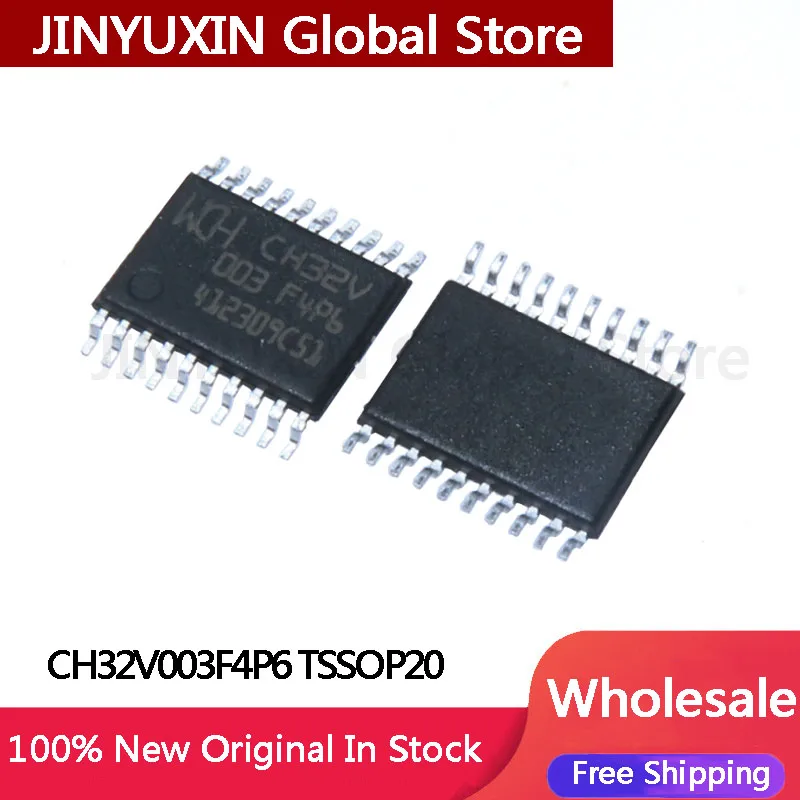 20-50Pcs CH32V003F4P6 CH32V CH32V003 CH32V003F4 TSSOP20 In Stock Wholesale