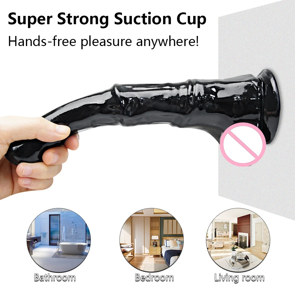 10.2in Horse Dildo Realistic Penis Cock Female Masturbator Giant Animal Dildo Suction Cup Anal Plug Sex Toy for Women Adults 18