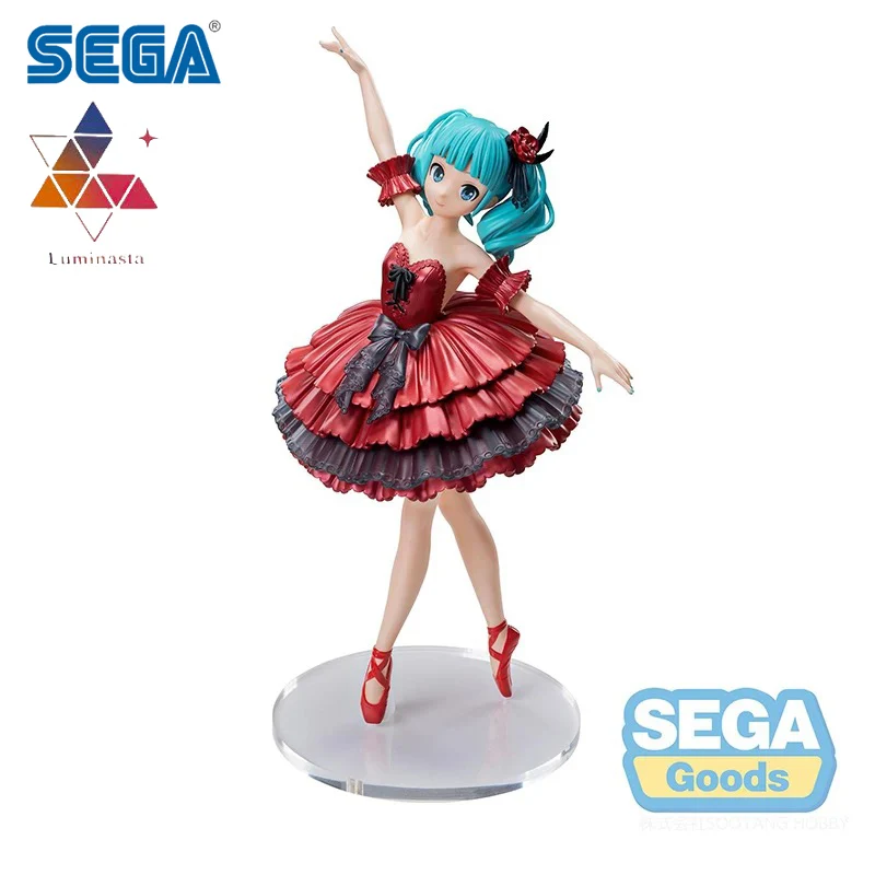 SEGA Luminasta Hatsune Miku: Project DIVA MEGA39’s “Hatsune Miku-Star” PVC 19CM Anime Action Figures Model Collection Toy