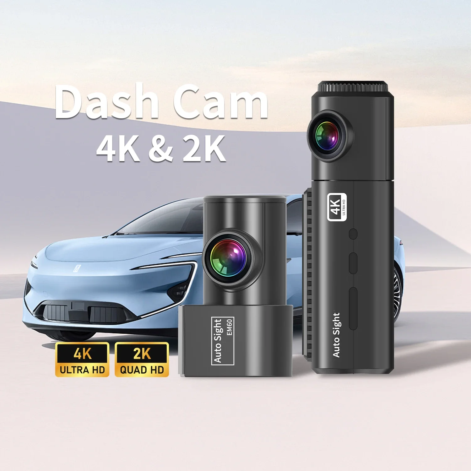 2025 4K AutoSight Security Net Monitor Starvis 2 Super Night Vision Car Front Rear Dash Cam Telecamera di sicurezza per telefoni Controllo APP