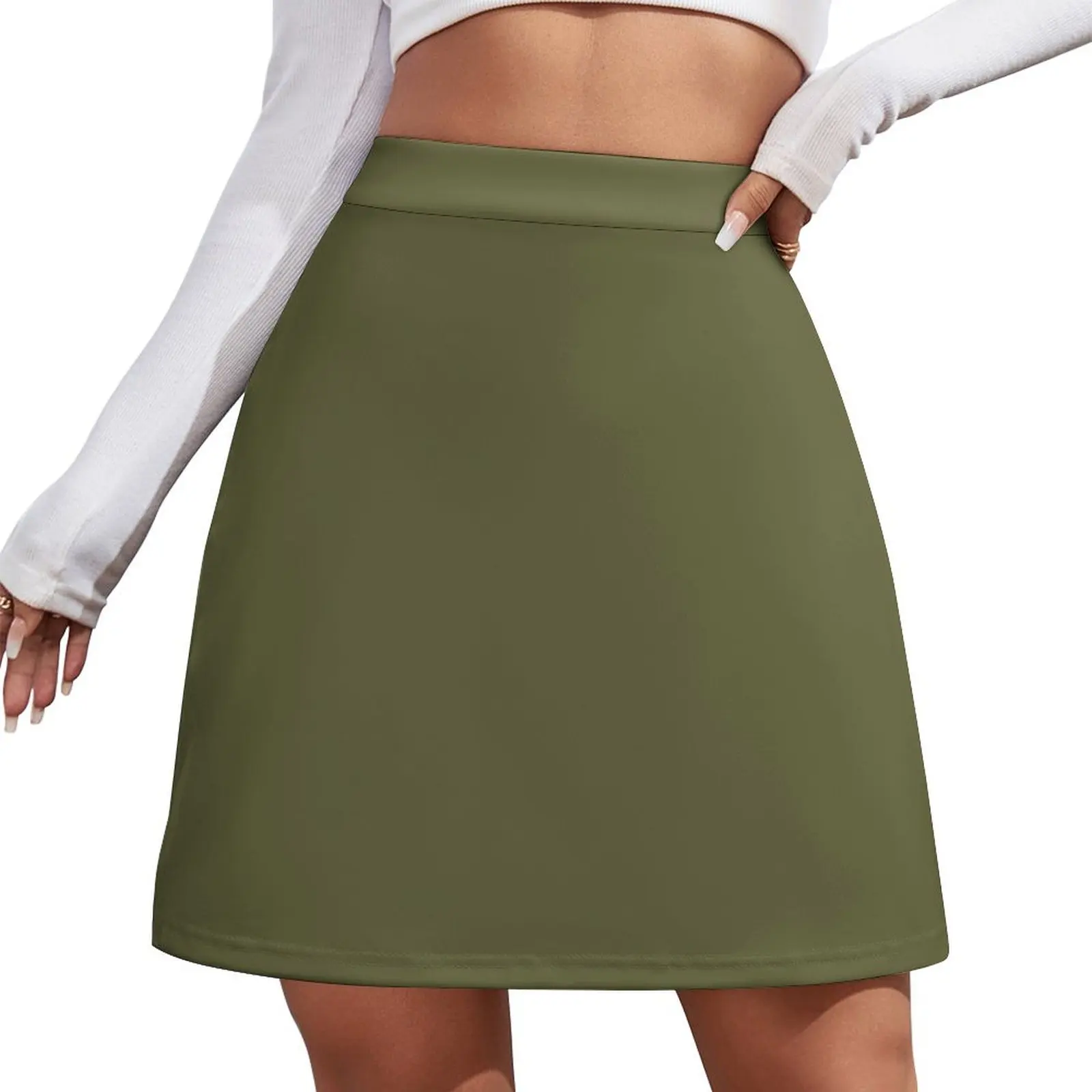 Mayfly Solid Plain Color Mini Skirt School uniform Female skirt women's skirts trend 2025 Mini Skirt