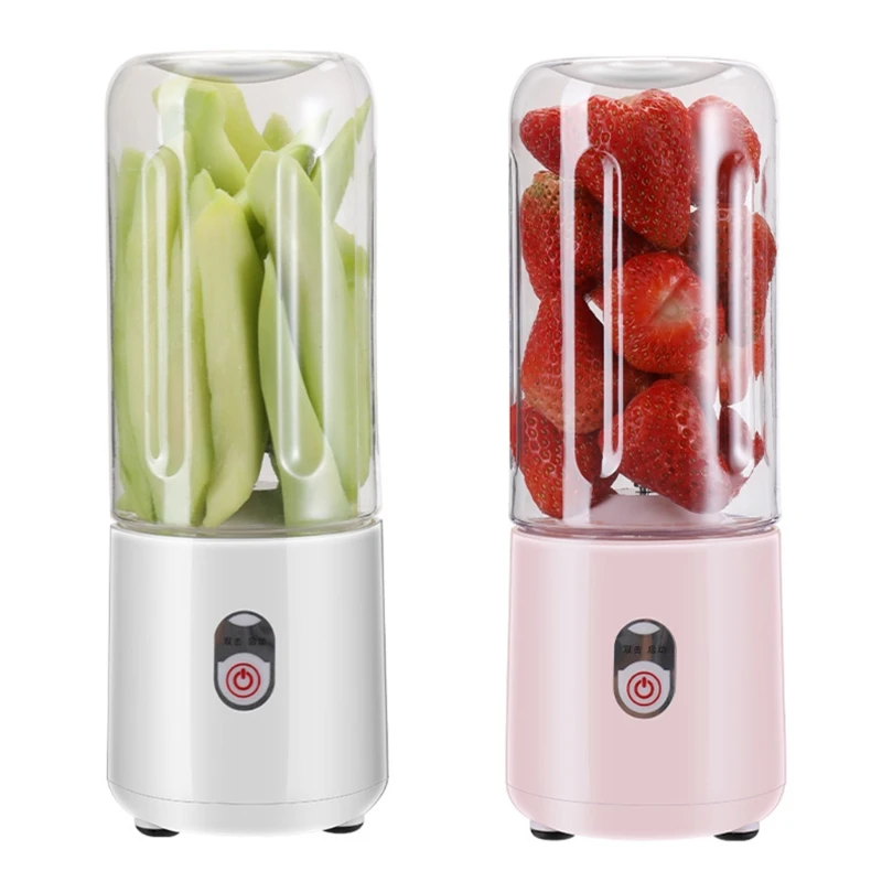 USB Electric Safety Juicer Cup, Fruit Juice Mixer, Mini Portable Rechargeable Juicing Travel 500ml Capacity Dropship