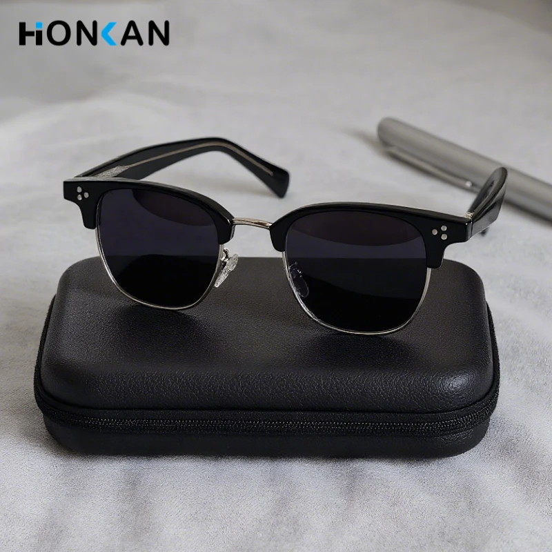 

Retro Small Sqaure Frame Sunglasses for Men Frame Women's Brand Designer Sunglasses Outdoor High Quality UV400 Travel Glasses
