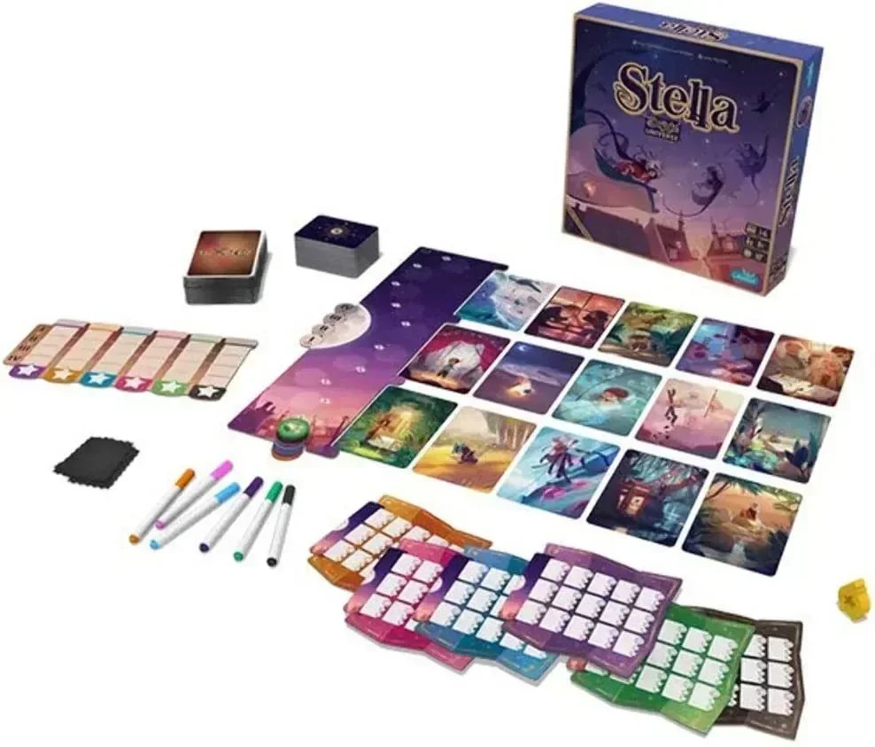 Dixit Stella Univerus English Board Game Dixit Expansion Journey Harmonies Daydreams Card Friends Family Dinner Party Board Game